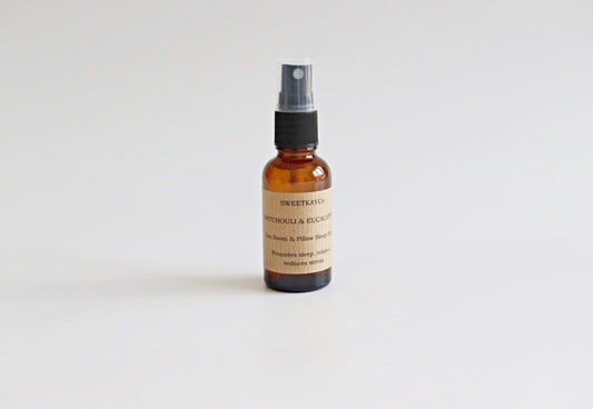 patchouli & eucalyptus natural room spray